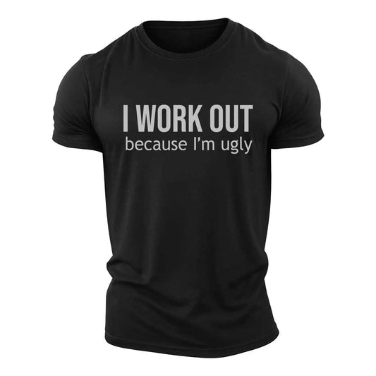 I Work Out Cotton T-Shirt