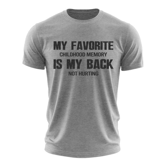 Favorite Childhood Memory Cotton T-Shirt