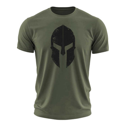 Spartan Helmet Cotton T-Shirt