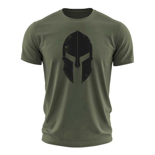 Spartan Helmet Cotton T-Shirt