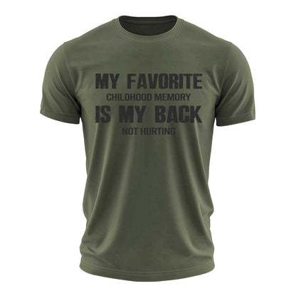 Favorite Childhood Memory Cotton T-Shirt