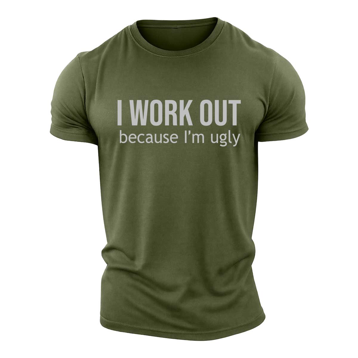 I Work Out Cotton T-Shirt