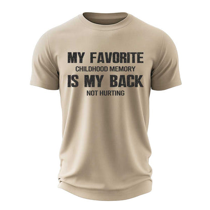 Favorite Childhood Memory Cotton T-Shirt