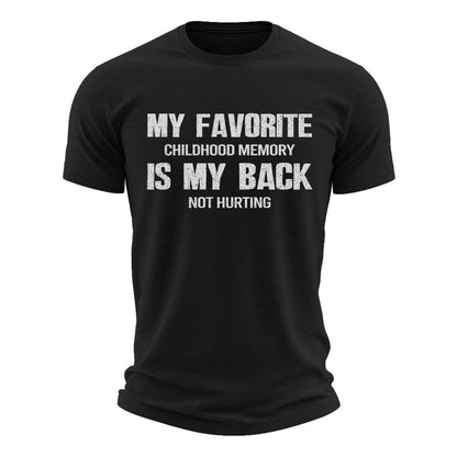 Favorite Childhood Memory Cotton T-Shirt