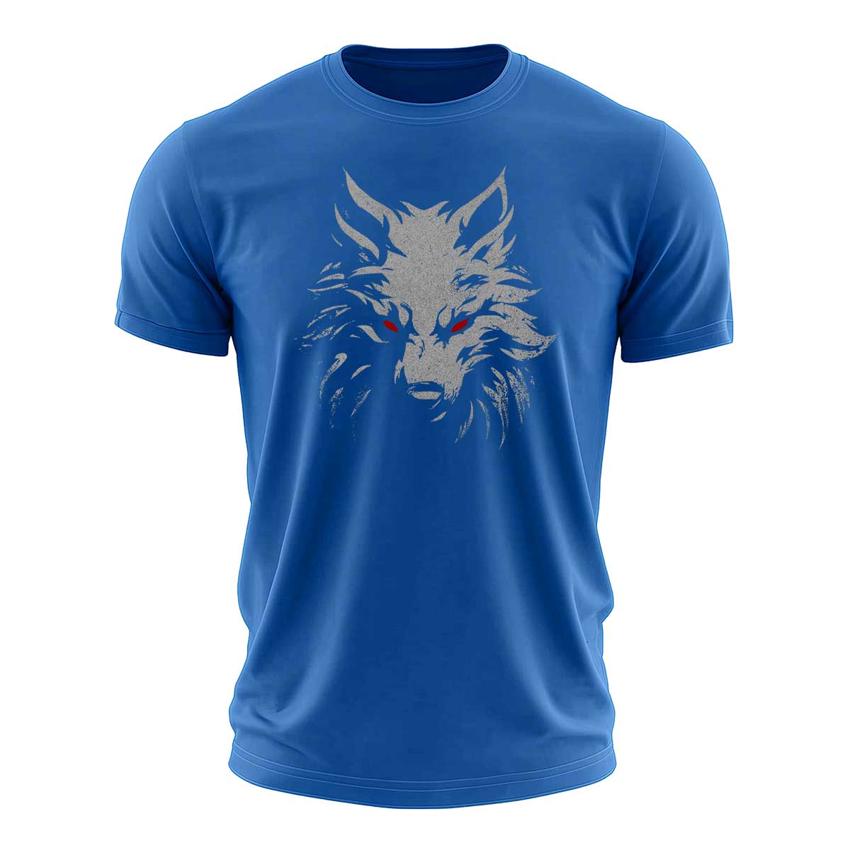 Wild Wolf Graphic Cotton T-Shirt