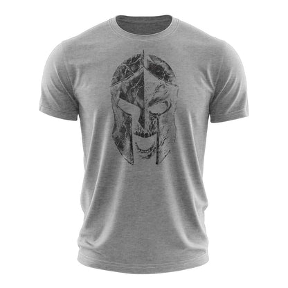 Spartan Distressed Cotton T-Shirt