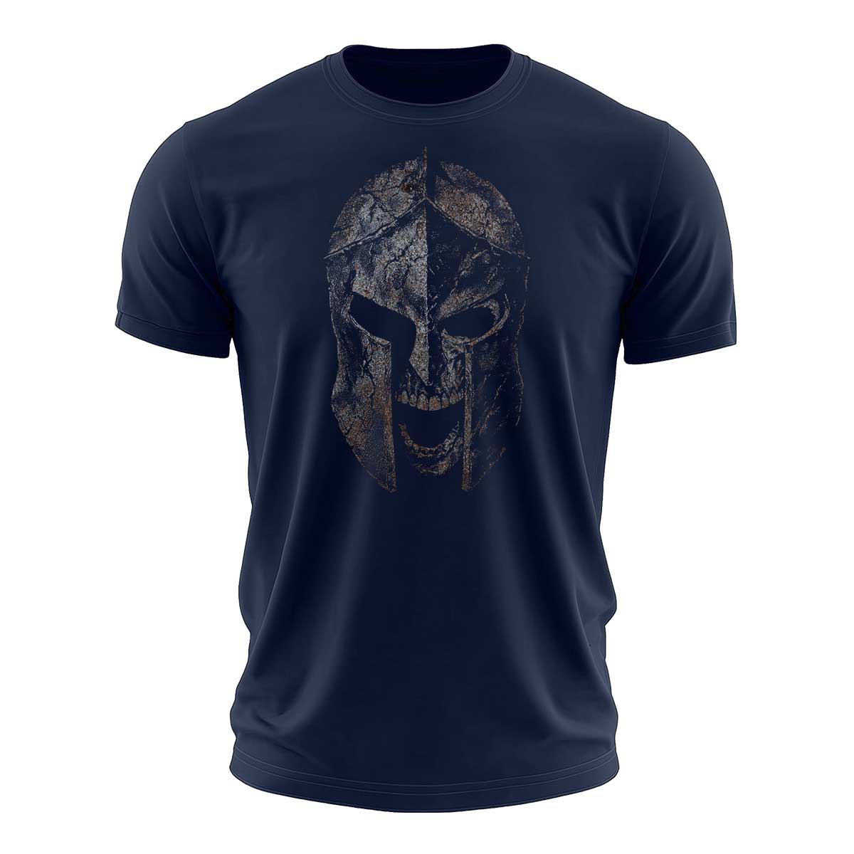 Spartan Distressed Cotton T-Shirt