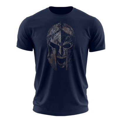 Spartan Distressed Cotton T-Shirt
